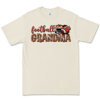 Bone football grandma with leopard Premium Tee - texasbilliewilder