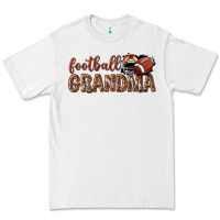 White football grandma with leopard Premium Tee - texasbilliewilder