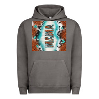 Pigment Tornado tooled leather and cowhide mama Urban Hoodie - TumblerDesignByShophia