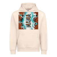 Sandshell tooled leather and cowhide mama Urban Hoodie - TumblerDesignByShophia
