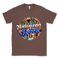 Chestnut american babe Classic Tee - JahusDesignShop