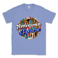Colony Blue american babe Classic Tee - JahusDesignShop