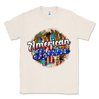 Natural american babe Classic Tee - JahusDesignShop