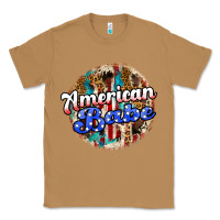 Toasted Coconut american babe Classic Tee - JahusDesignShop