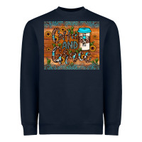 Navy coffee and grace Heavyweight Sweatshirt - JahusDesignShop
