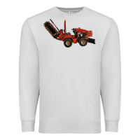 Dove Grey red ditch witch Premium Sweatshirt - LillyAllenDesigns