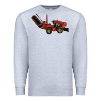 Heather Grey red ditch witch Premium Sweatshirt - LillyAllenDesigns