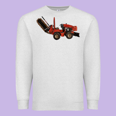 Red Ditch Witch Premium Sweatshirt Designed By Lillyallendesigns
