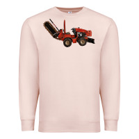Pale Pink red ditch witch Premium Sweatshirt - LillyAllenDesigns
