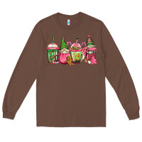 Chestnut pink christmas gnomes coffee cups Long Sleeve Tee - Jasminsmagicworld