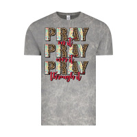 Cloud Rock pray on it pray over it pray through it Vintage Tee - AdoDesignShop