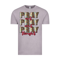 Vintage Zinc pray on it pray over it pray through it Vintage Tee - AdoDesignShop