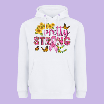 Pretty Strong Heavyweight Hoodie Designed By Bundleandbundleshop