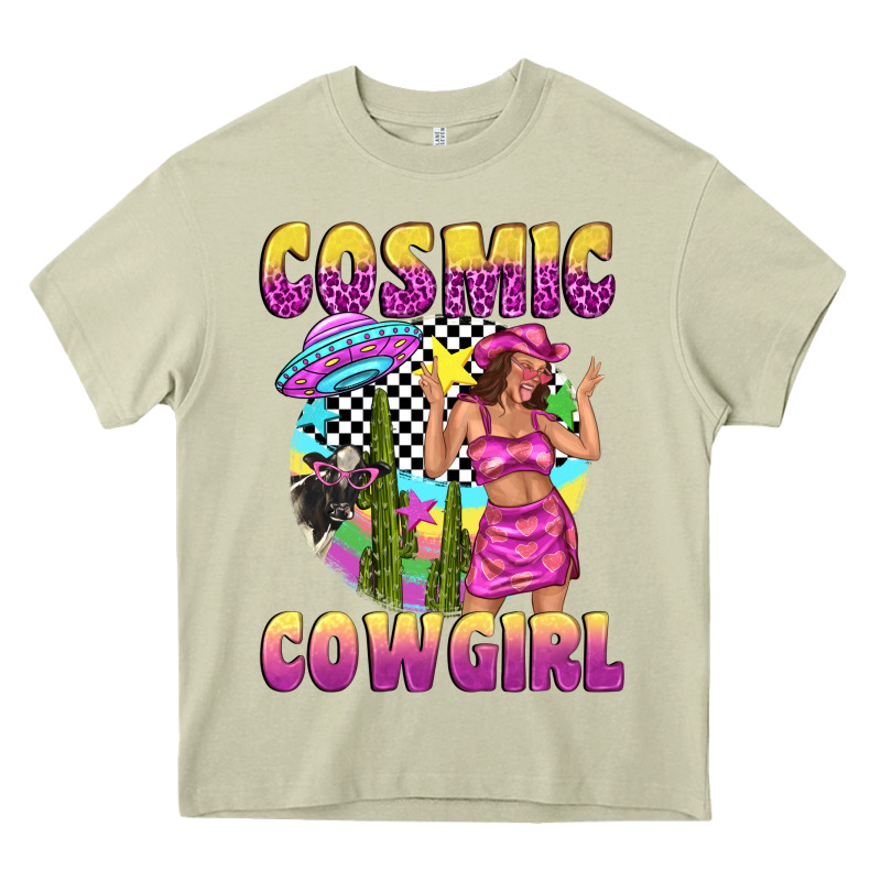 Cosmic Cowgirl Heavy Core Tee by texasbilliewilder | Teevron