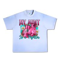 Grape Ice Breast Cancer My Aunt İs A Fighter Urban Heavy Tee - Artiststas
