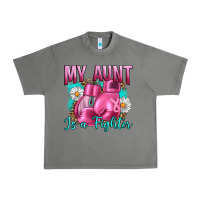 Tornado Breast Cancer My Aunt İs A Fighter Urban Heavy Tee - Artiststas