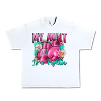 Breast Cancer My Aunt İs A Fighter Urban Heavy Tee | Teevron