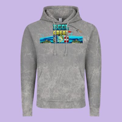 Reel Great Dad  Libbey Glass Vintage Hoodie Designed By Hra Design Shop