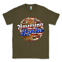 Army Green american babe Classic Tee - JahusDesignShop