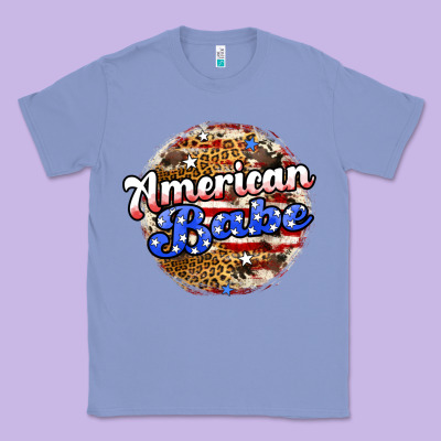 American Babe Classic Tee Designed By Jahusdesignshop
