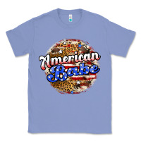 Colony Blue american babe Classic Tee - JahusDesignShop