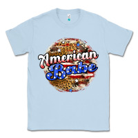 Dusty Blue american babe Classic Tee - JahusDesignShop