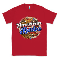 Red american babe Classic Tee - JahusDesignShop