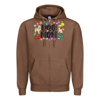 Chestnut dog mom Zipper Hoodie - MaliasSmallBusiness