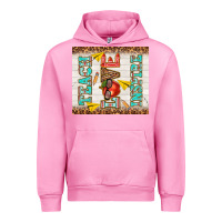Fuchsia Pink teach love inspire Urban Hoodie - TumblerDesignByShophia
