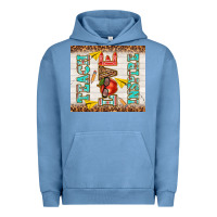 Pigment Pebble Blue teach love inspire Urban Hoodie - TumblerDesignByShophia