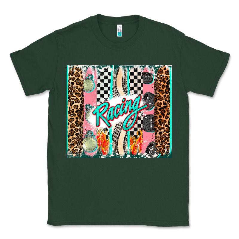 Racing Brushstroke Classic Tee by AdoDesignShop | Teevron