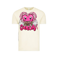 Vintage Arctic hey cancer with middle fingers Vintage Tee - AdoDesignShop