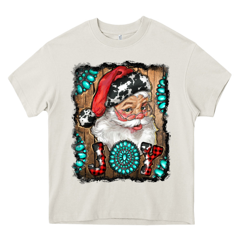 Santa Claus Joy Heavy Core Tee by RanaPortraitStore | Teevron