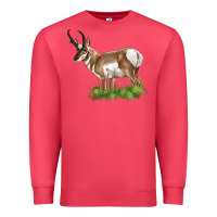Cardinal pronghorn Premium Sweatshirt - LillyAllenDesigns