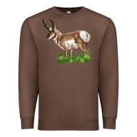 Chestnut pronghorn Premium Sweatshirt - LillyAllenDesigns