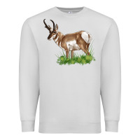 Dove Grey pronghorn Premium Sweatshirt - LillyAllenDesigns