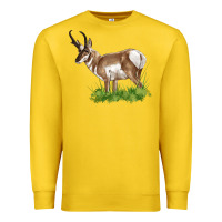 Lemon pronghorn Premium Sweatshirt - LillyAllenDesigns