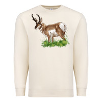 Sandshell pronghorn Premium Sweatshirt - LillyAllenDesigns