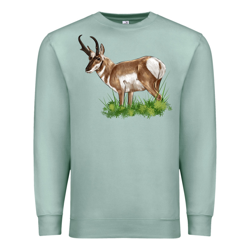 Pronghorn Premium Sweatshirt by LillyAllenDesigns | Teevron