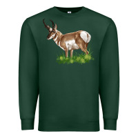 Sports Green pronghorn Premium Sweatshirt - LillyAllenDesigns