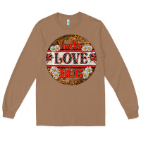 Toasted Coconut hello love bug ladybug ornament Long Sleeve Tee - BarkalooDesign