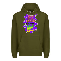 Army Green Keep walking if you are in the right way Premium Hoodie - Bettercallsaul