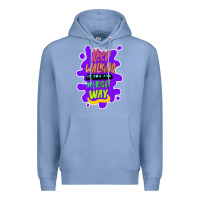 Colony Blue Keep walking if you are in the right way Premium Hoodie - Bettercallsaul