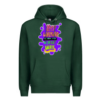 Sports Green Keep walking if you are in the right way Premium Hoodie - Bettercallsaul