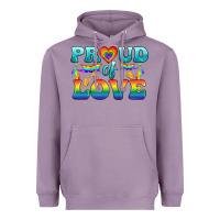 Lgbtq Proud Of Love Heavyweight Hoodie | Teevron