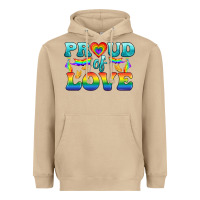 Mushroom Lgbtq Proud Of Love Heavyweight Hoodie - BundleAndBundleShop