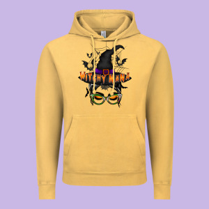 Witchy Nana Vintage Hoodie Designed By Racoondesign