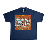 Navy happy easter cross Urban Heavy Tee - JahusDesignShop