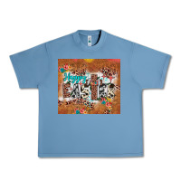 Pebble Blue happy easter cross Urban Heavy Tee - JahusDesignShop
