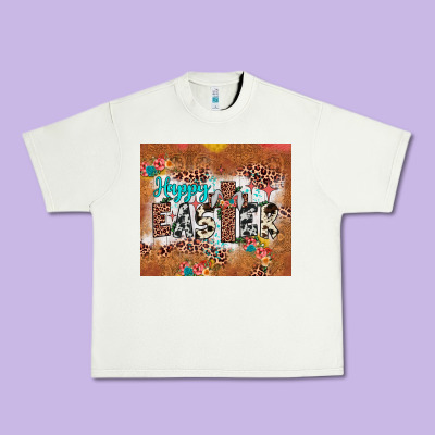 Happy Easter Cross Urban Heavy Tee Designed By Jahusdesignshop